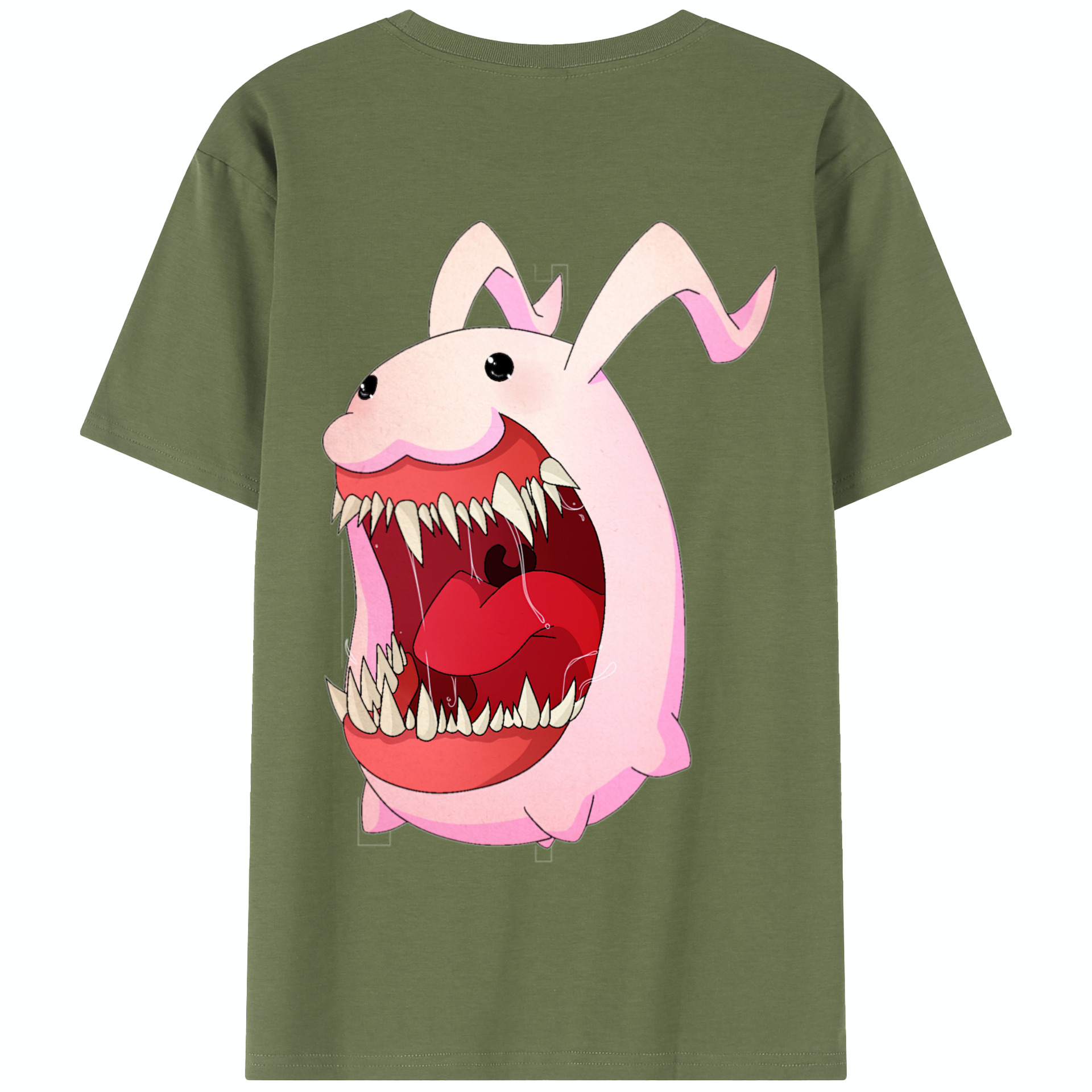 （画像用） Digimon デジタルモンスター/デジモン 綿100％半袖Tシャツ（背面プリント）